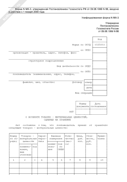 Акт возврата товарно материальных ценностей. Акт о возврате товарно-материальных ценностей сданных на хранение. Форма МХ-3. Акт МХ-3. Акт о порче бое Ломе товарно-материальных ценностей.