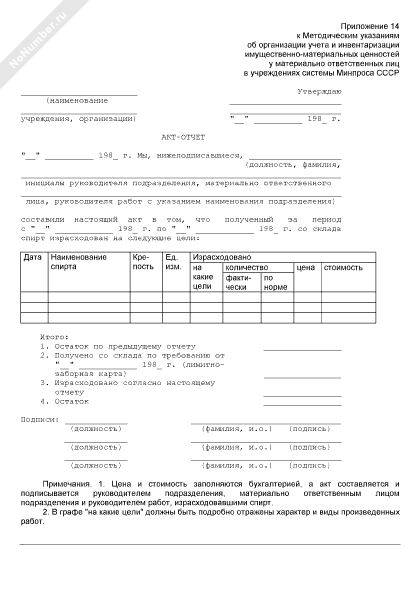 Акт использования минеральных удобрений образец заполнения