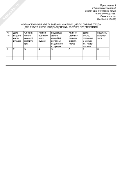 Журнал выдачи уведомлений работникам образец