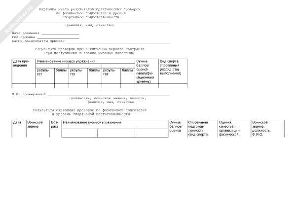 Справка о физической подготовке образец для поступления
